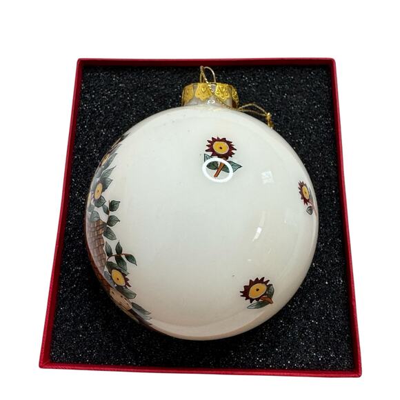 Vintage Debbie Mumm *NEW* 12 Days of Christmas 6 Geese A’Laying Ornament Ball - Picture 4 of 10
